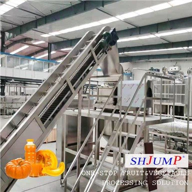 Dây chuyền chế biến bí đỏ